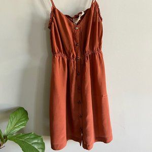 Rust Colored Mini Dress